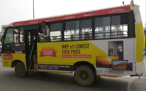 Maximize visibility where it matters most—on the move. Bus advertising puts your brand in front of thousands across city streets, daily.
