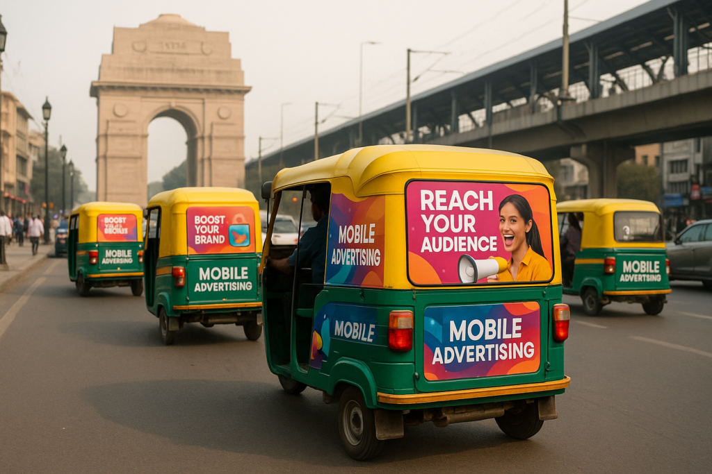 digital campaigns to metro ads, there are countless ways to advertise—but few are as effective and economical as Auto Branding Agencies in Delhi.