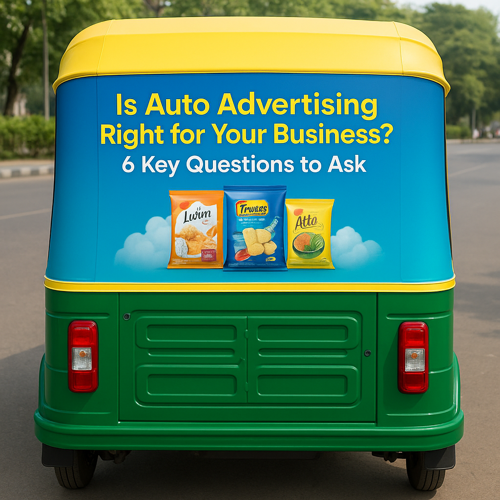 Auto advertising thrives when your audience is constantly commuting — whether by foot, car, or public transport.