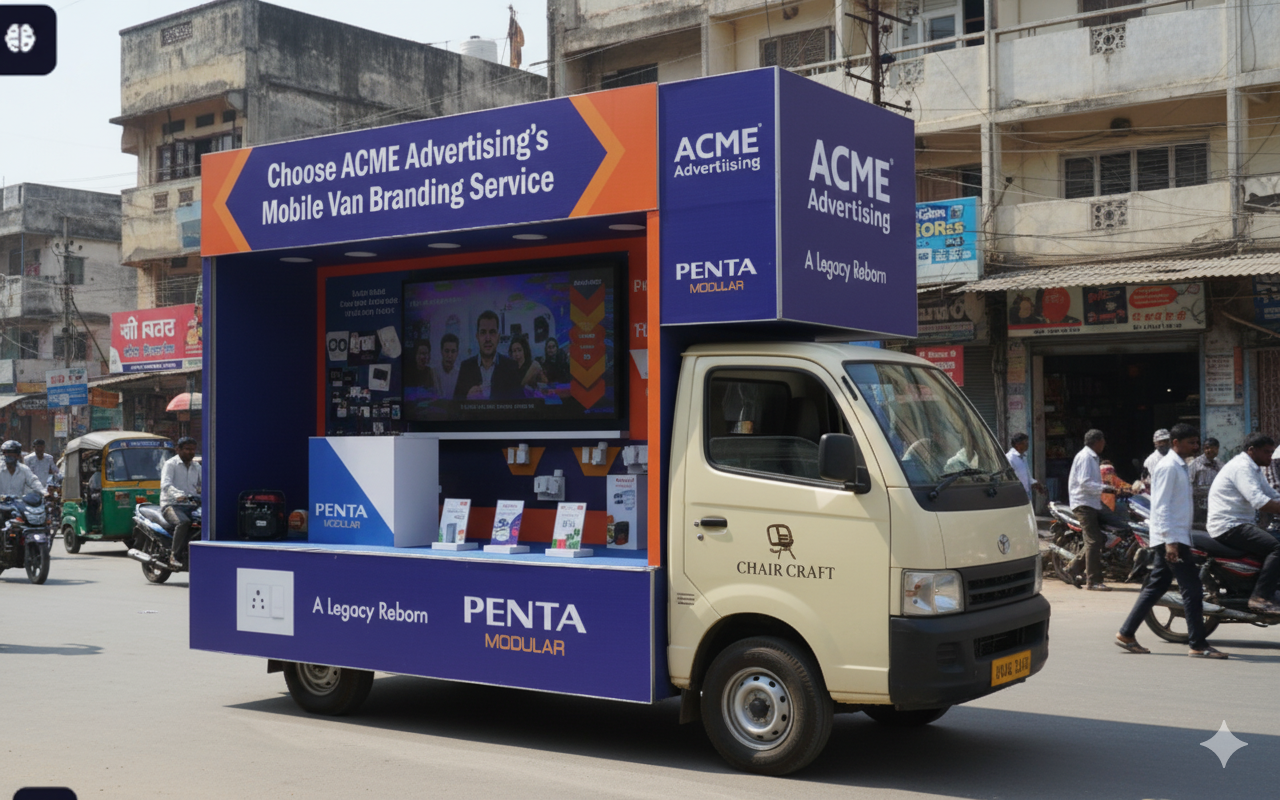 mobile van branding