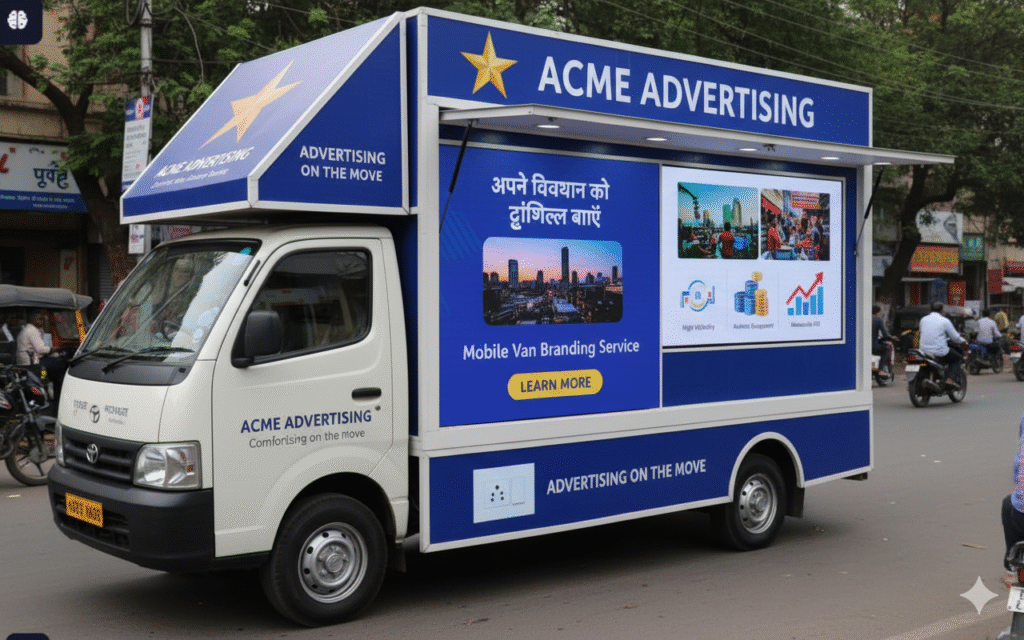 mobile van branding
