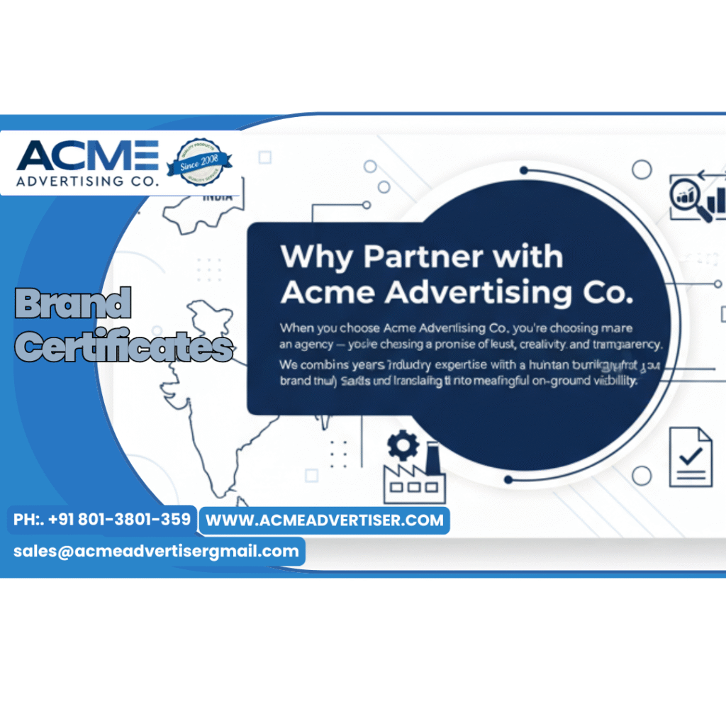 brand certificates