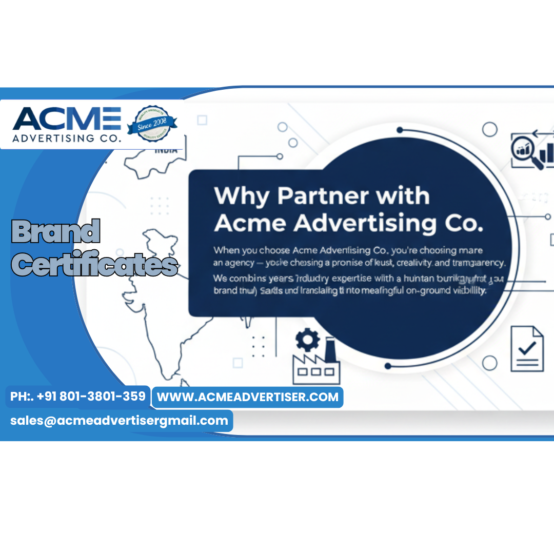 brand certificates