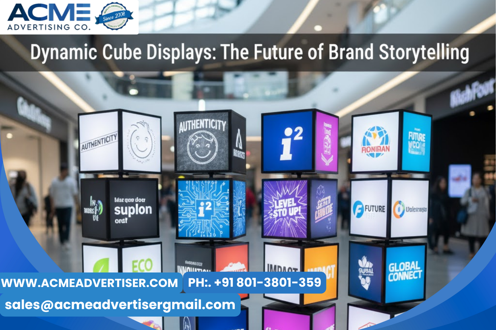 Top 5 cube box brand advertising service with Acme Advertising Co. (1)