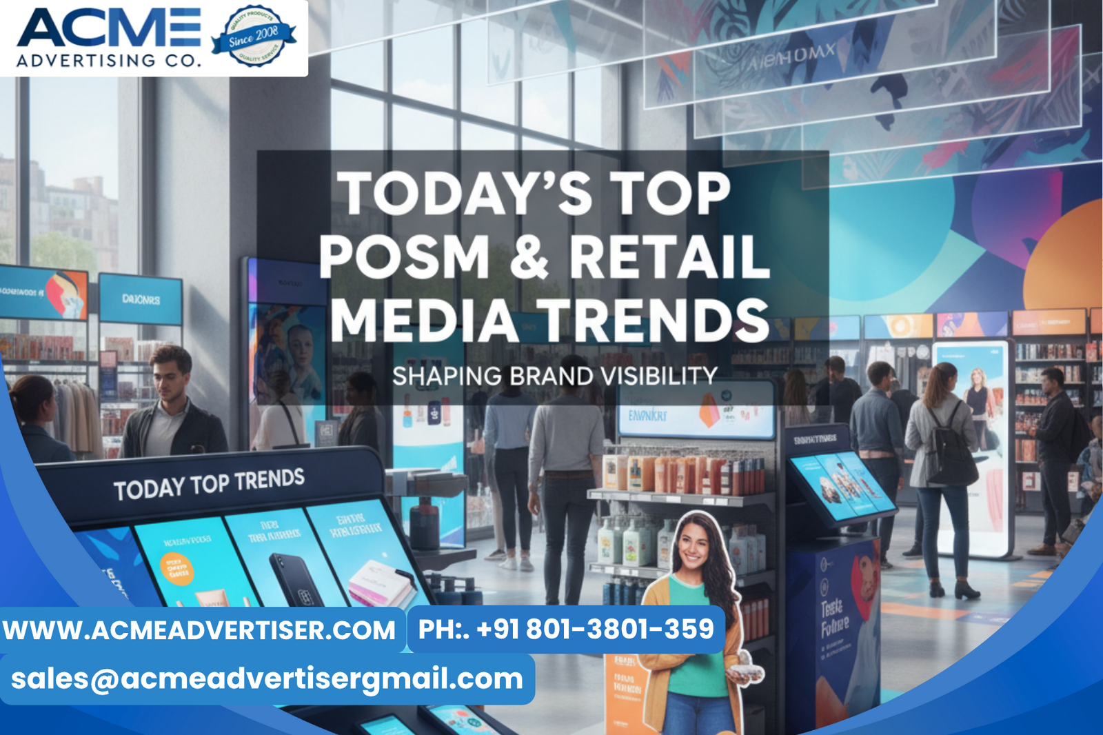 The Future of Retail & POSM: Today’s Top POSM and Retail Media Trends Shaping Brand Visibility