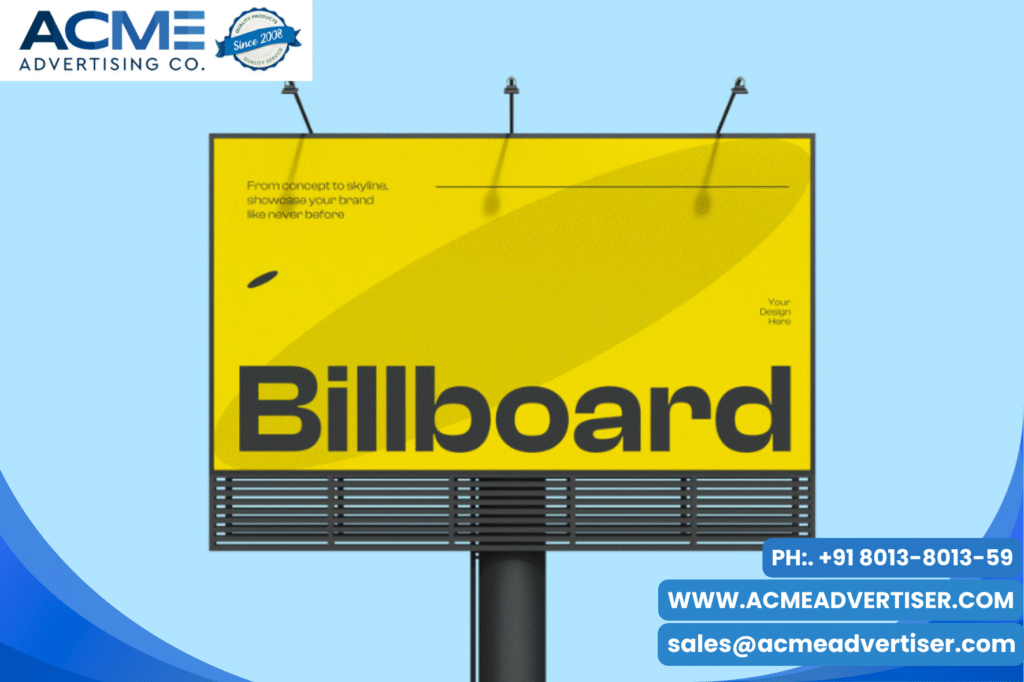 Top 6 Outdoor Advertising Companies in India — Why Acme Advertising Co. Leads the Industry