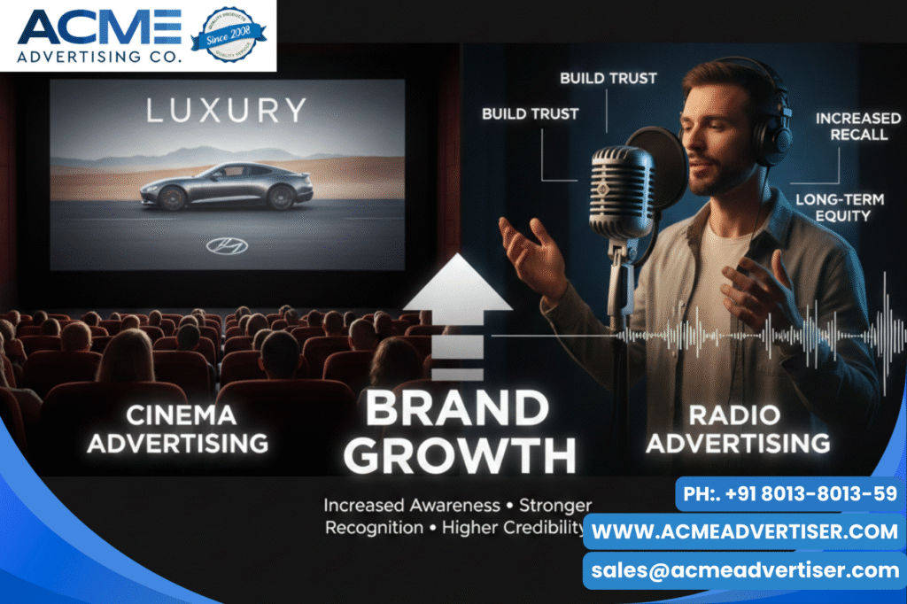 Electronic Media Advertising Agency: Where Cinema & Radio Turn Brands into Household Names