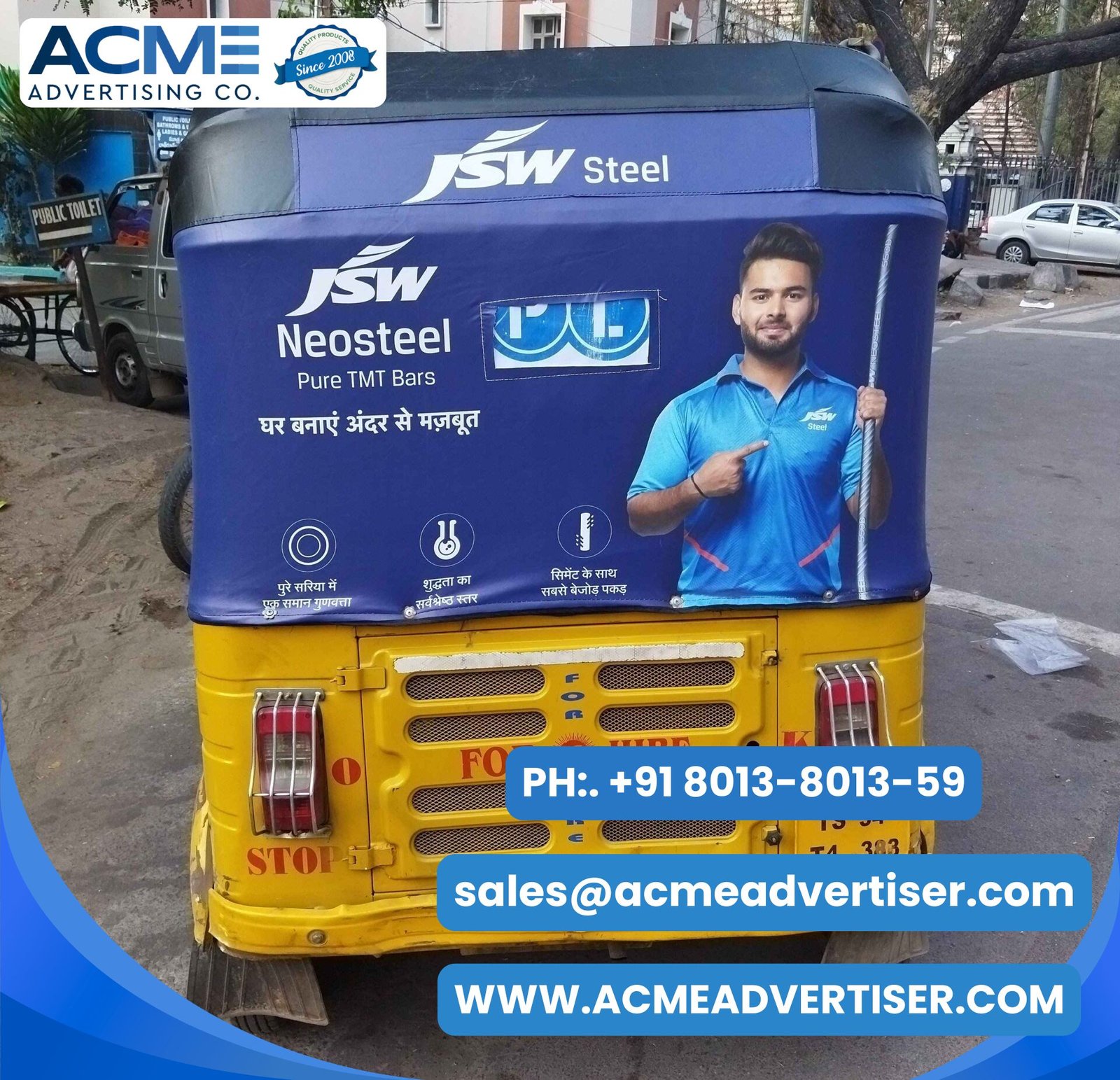 Auto advertising by ACME Advertising