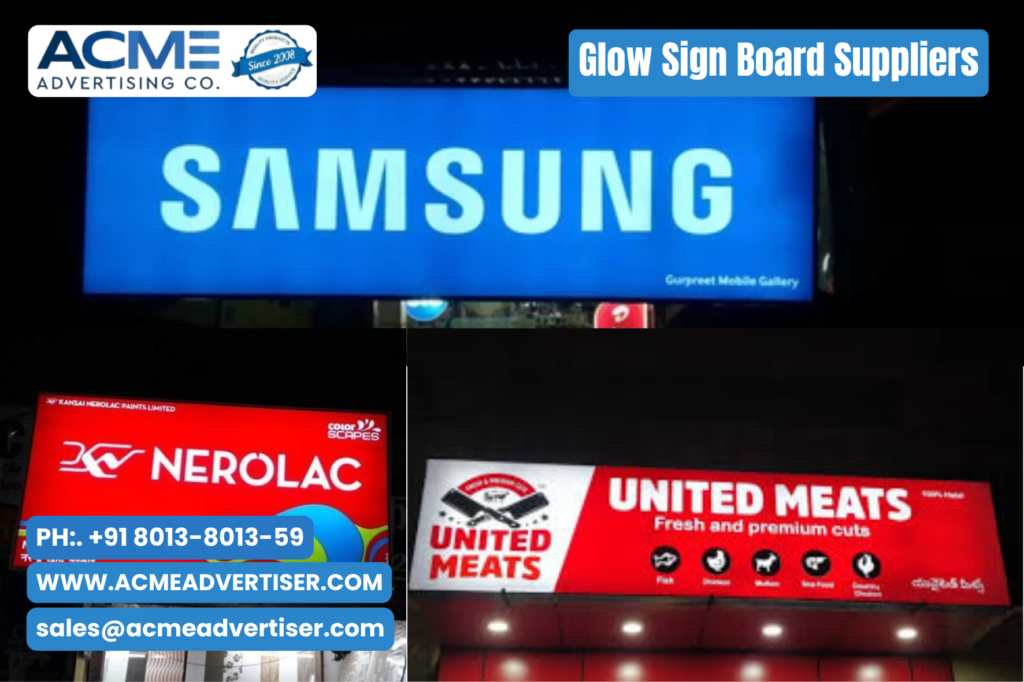 Glow Sign Board Suppliers: Lighting Up Brands That Refuse to Go Unnoticed