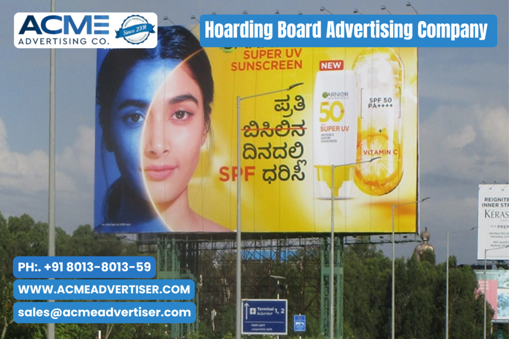 Hoarding Board Advertising That Dominates Skylines and Drives Real Brand Recall