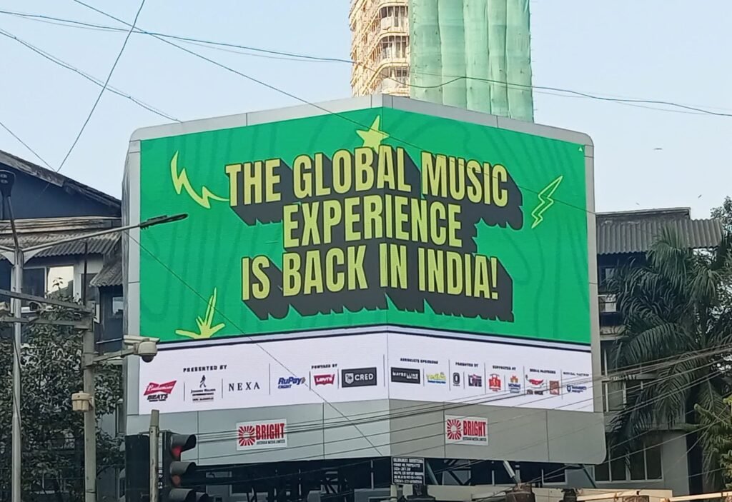 Digital Billboard Advertising in India on Busy Roads and Commercial Areas