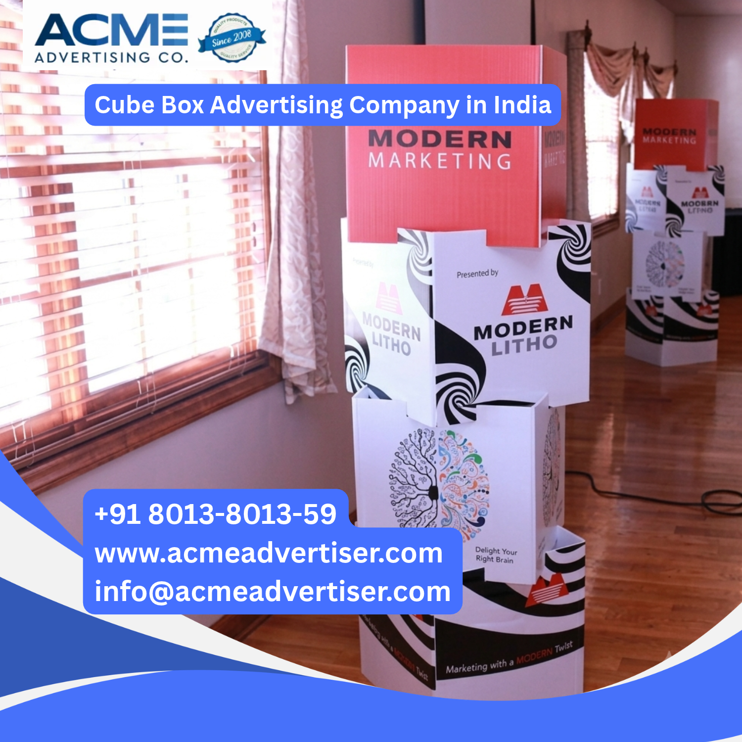 Cube Box Advertising Company in India
