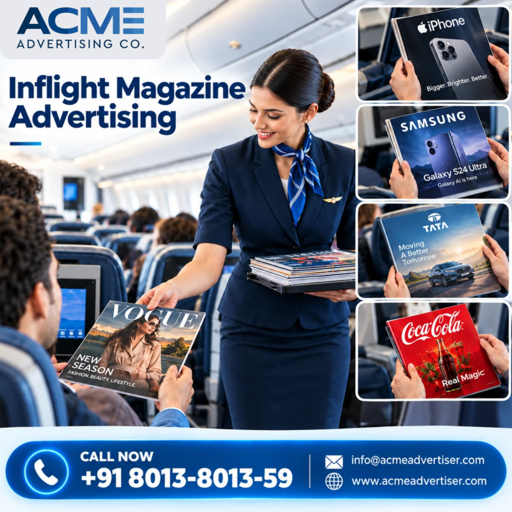 In Flight Magazine Advertising Company in India
