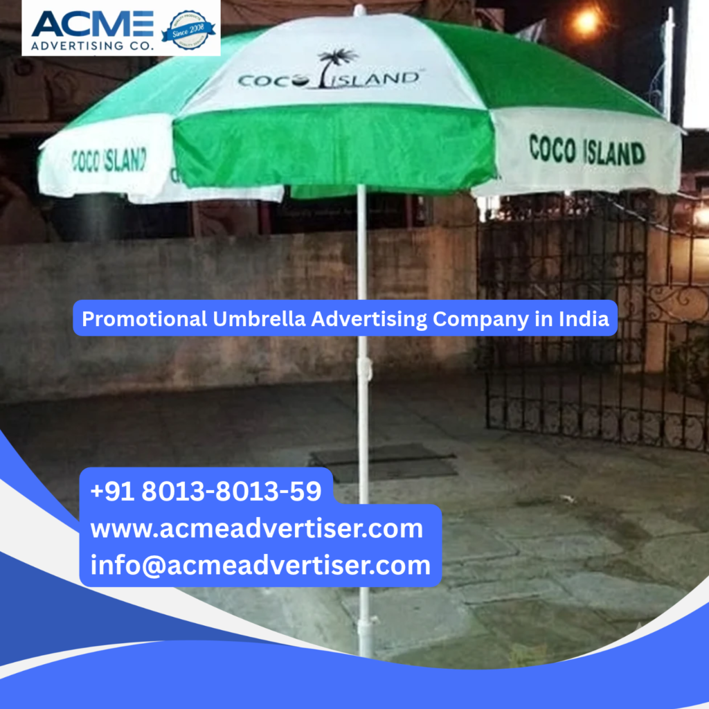 Promotional Umbrella Advertising Company in India